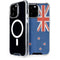New Zealand Flag Distressed iPhone 13 Pro Max MagSafe Case